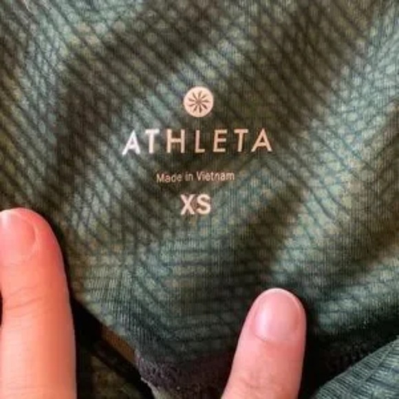 Athleta High Rise Clouds Chatarunga Leggings Size XS - Picture 7 of 10